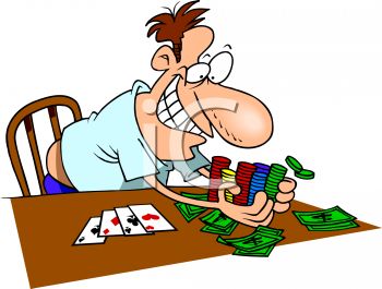 350x265 Poker Tournament Clipart