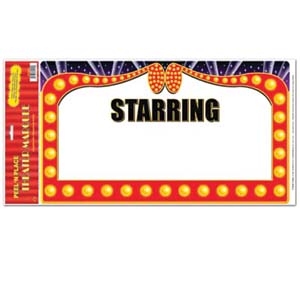 300x300 Movie Theatre Marquee Clipart