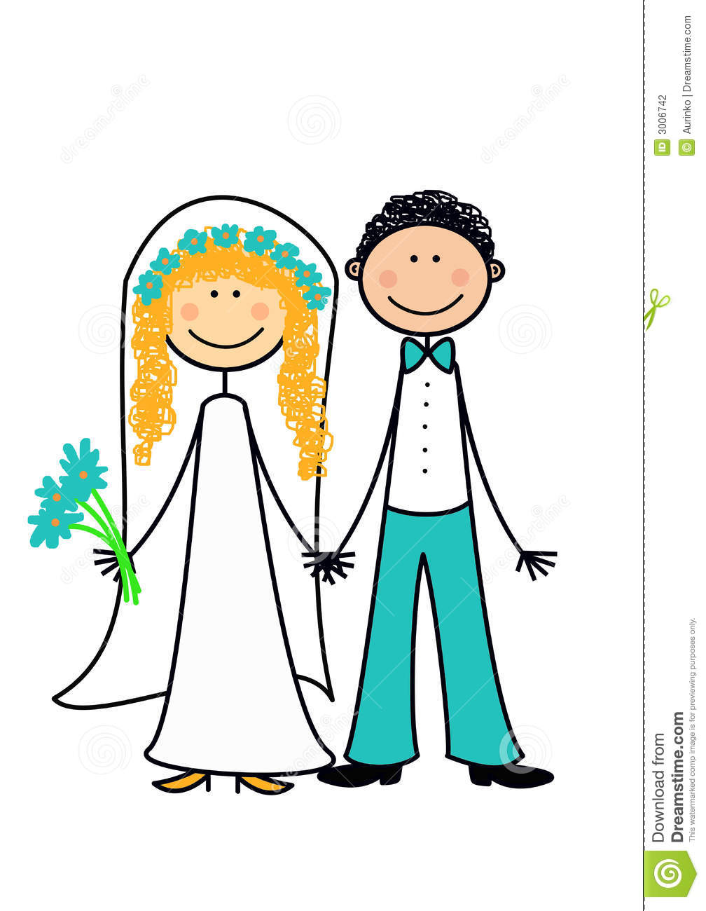 1008x1300 Married Couple Clipart