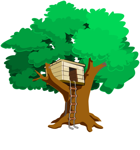 557x600 Tree House Clip Art