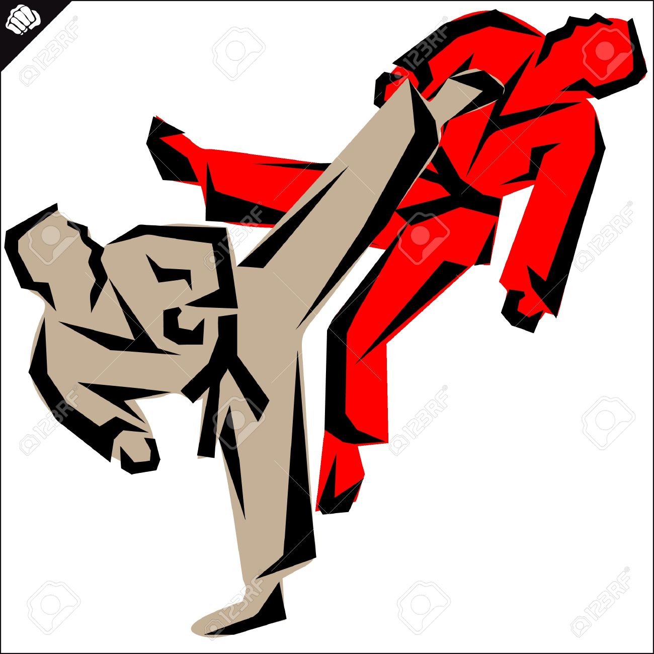 1300x1300 Martial Arts Clipart Korean