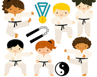 340x270 Martial Arts Clipart Etsy