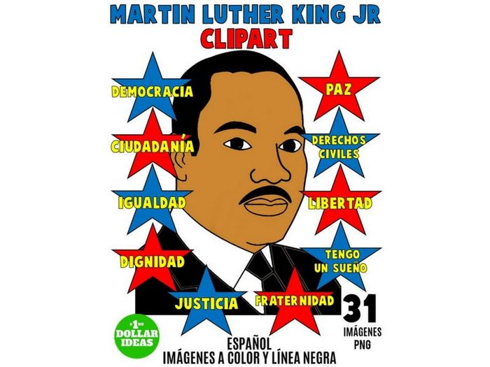 700x525 Martin Luther King Jr Clipart Spanish Martin Luther King
