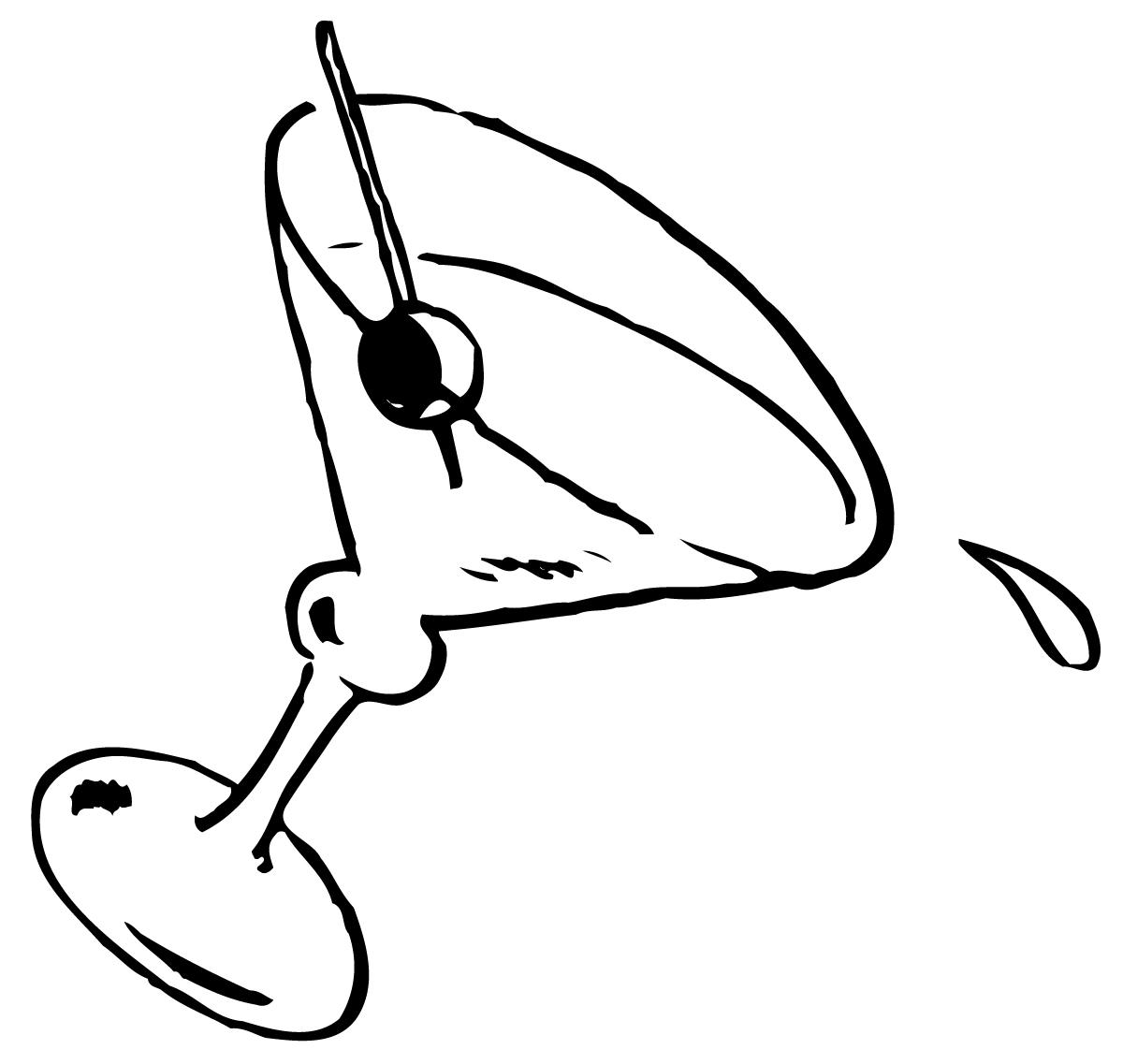 1200x1137 Top Martini Glass Cocktail Clip Art Image Drawing