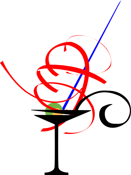 444x593 Red Martini Glass Clip Art