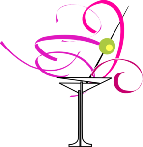 291x300 Martini Glass Clip Art
