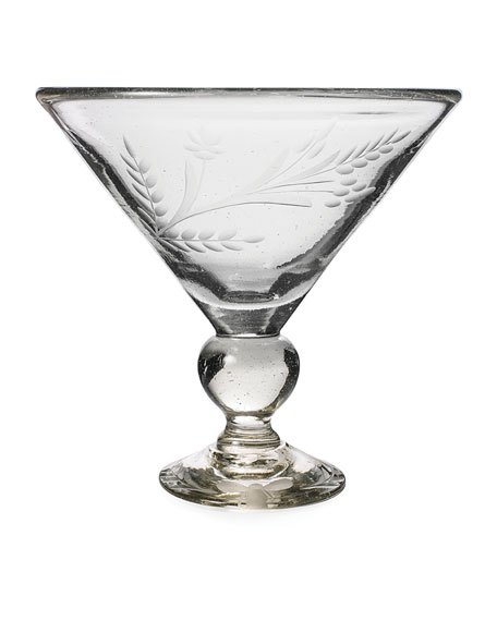 456x570 Jan Barboglio Wee Bee Magnum Martini Glass, Clear