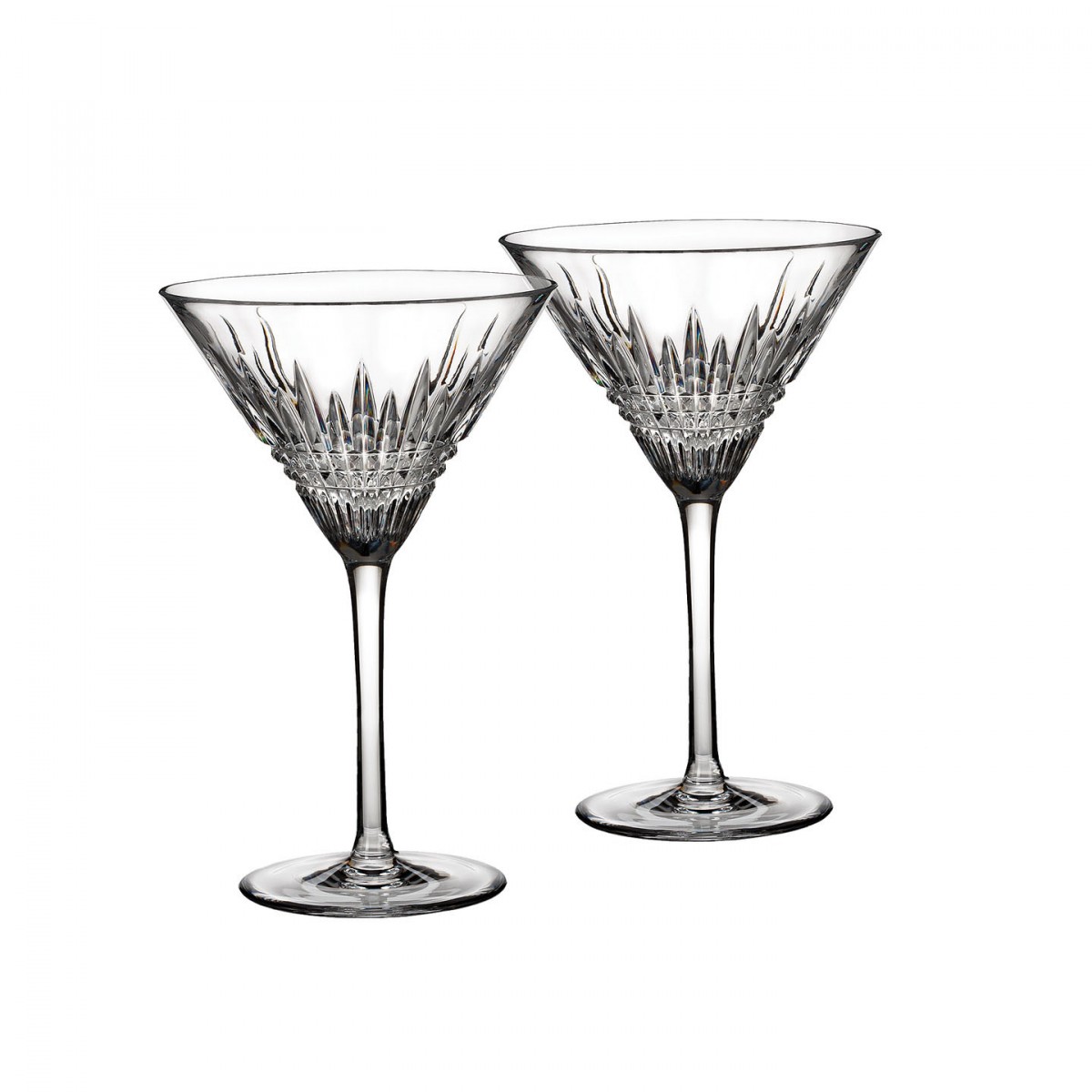 1200x1200 Lismore Diamond Martini, Pair