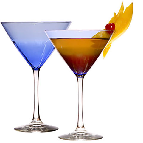 480x480 Bulk Brand Name Cobalt Blue Glass Martini Glasses, 12 Oz.