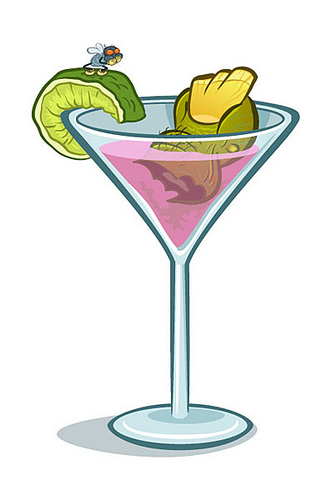 Martini Glasses Cartoon | Free download on ClipArtMag