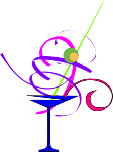 222x297 Martini Glass 4 Png, Svg Clip Art For Web