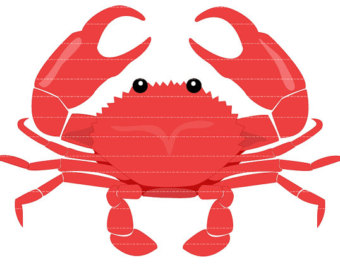 340x270 Crab Clip Art Etsy