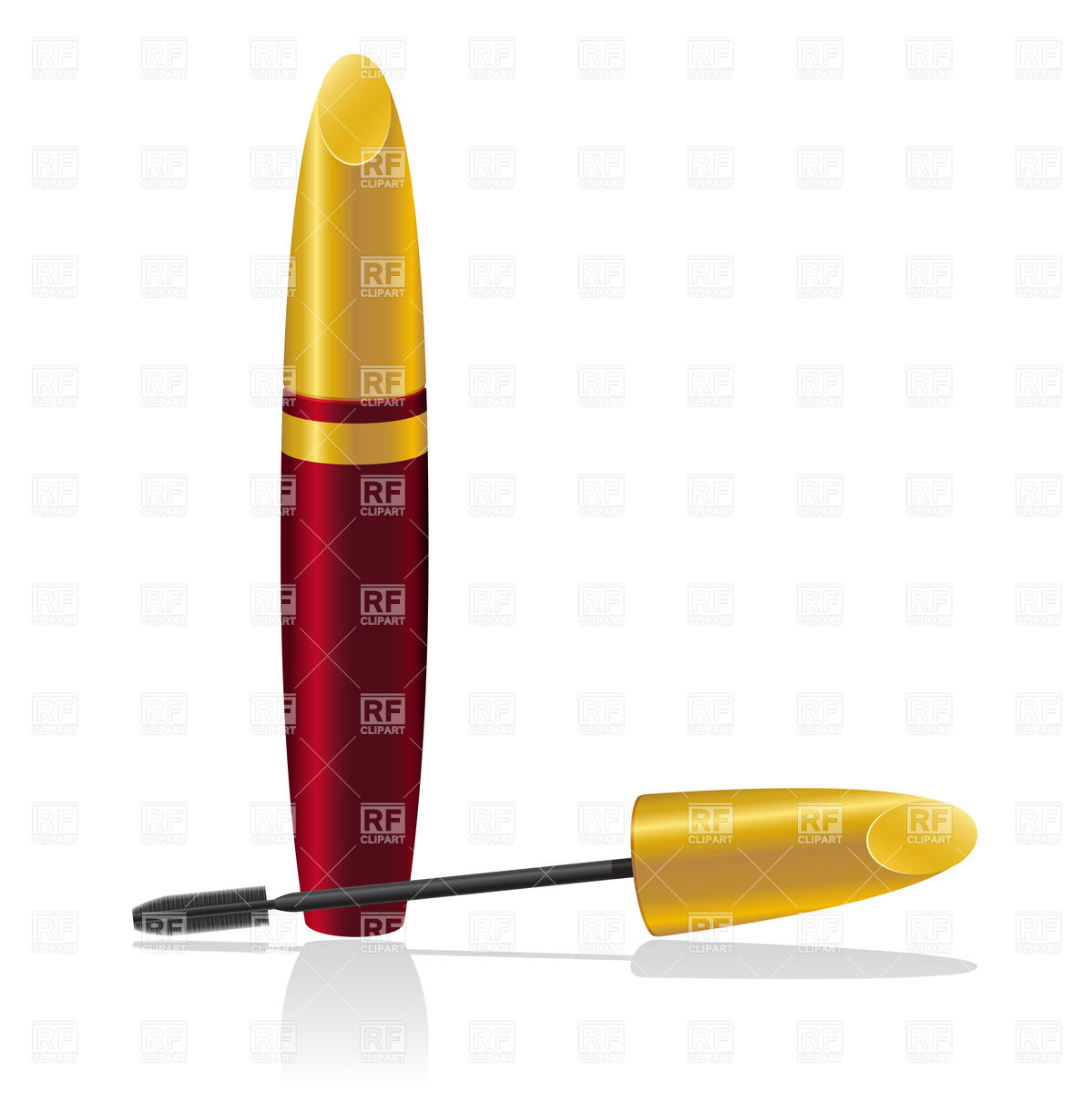 1199x1200 Mascara Royalty Free Vector Clip Art Image