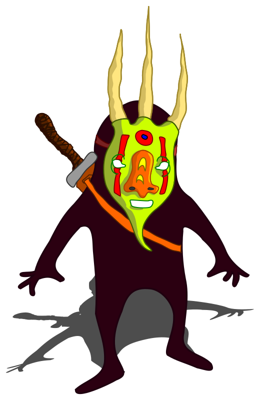 520x800 Ninja Mask Clipart