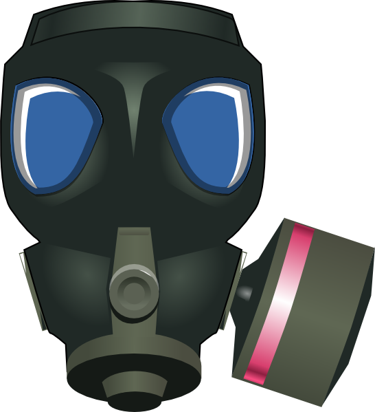 546x599 Gas Mask Clip Art