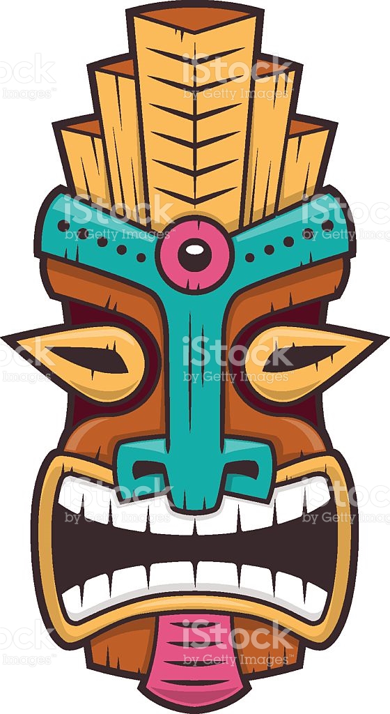 560x1024 Mask Clipart Polynesian