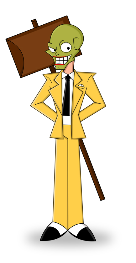 434x842 The Mask Cartoon