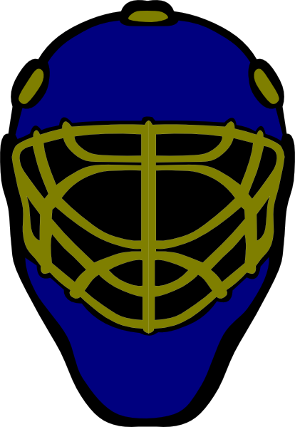 414x599 My Goalie Mask Clip Art