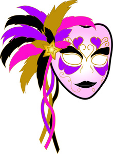 220x300 Masquerade Clip Art