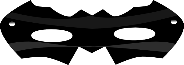 600x212 Super Hero Mask Clip Art Free Clipart Images 2