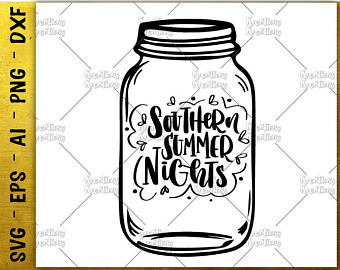 340x270 Mason Jar Vector Etsy