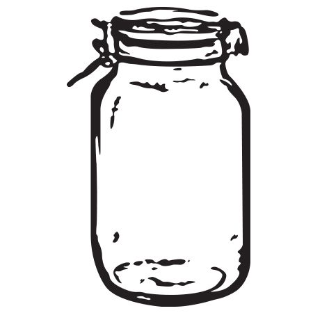 450x450 Mason Jar Clipart Clear