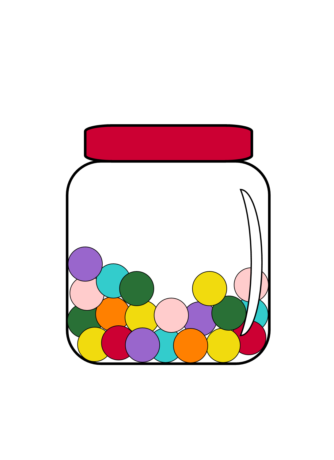1090x1500 Mason Jar Clipart Candy