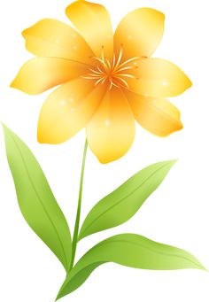 236x341 Yellow Flower Clipart Tropical Flower