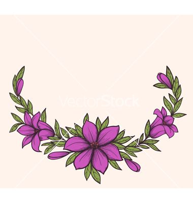 380x400 22 Best Wreath Illustrations Images Birth Day