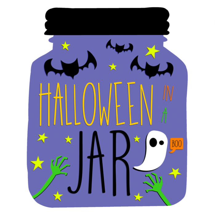 698x698 Halloween Scene In A Jar Yesterday On Tuesday