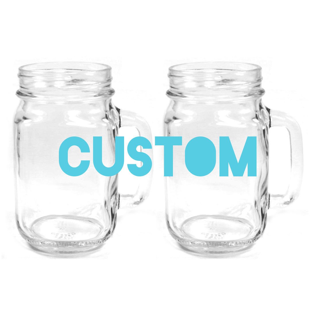 1100x1100 Personalized Wedding Toast Mason Jars Set Of 2 Bread And Badger