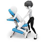 170x170 Chair Massage Clipart