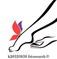187x194 Foot Massage Clipart And Illustration. 500 Foot Massage Clip Art
