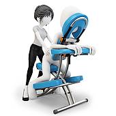 170x170 Chair Massage Clipart Free