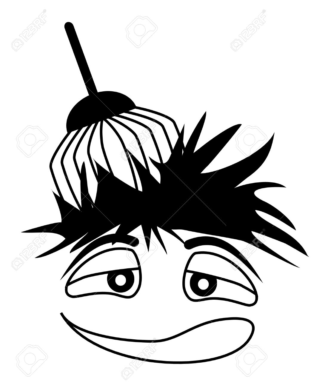 1099x1300 Head Massage Royalty Free Cliparts, Vectors, And Stock