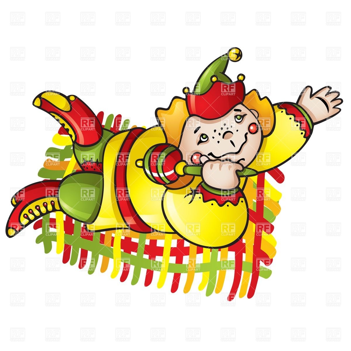 1200x1200 Minstrel Show Presentation On Mat Royalty Free Vector Clip Art