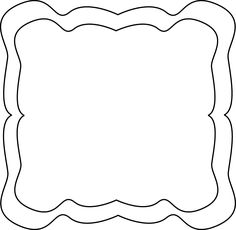 236x230 Curvy Border Clip Art