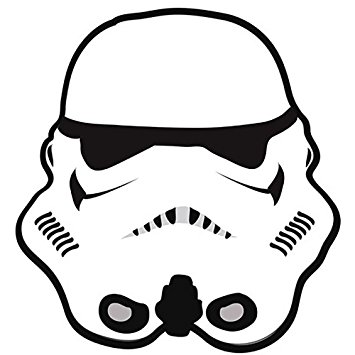 355x355 Boyskids Star Wars Storm Trooper Bedroom Floor Rug