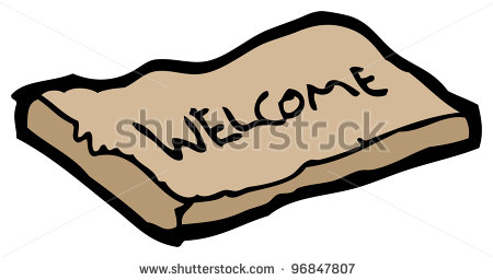 450x256 Welcome Mat Clipart