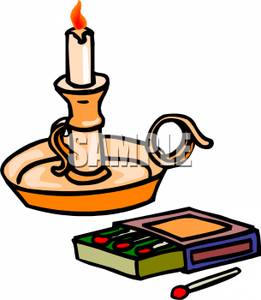 261x300 Candle Clipart Match