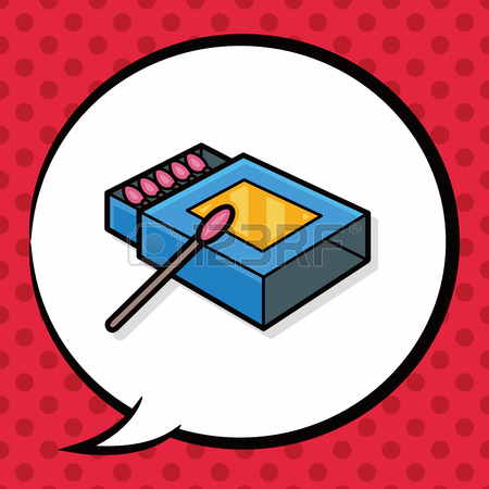 450x450 Matches Doodle, Speech Bubble Royalty Free Cliparts, Vectors,