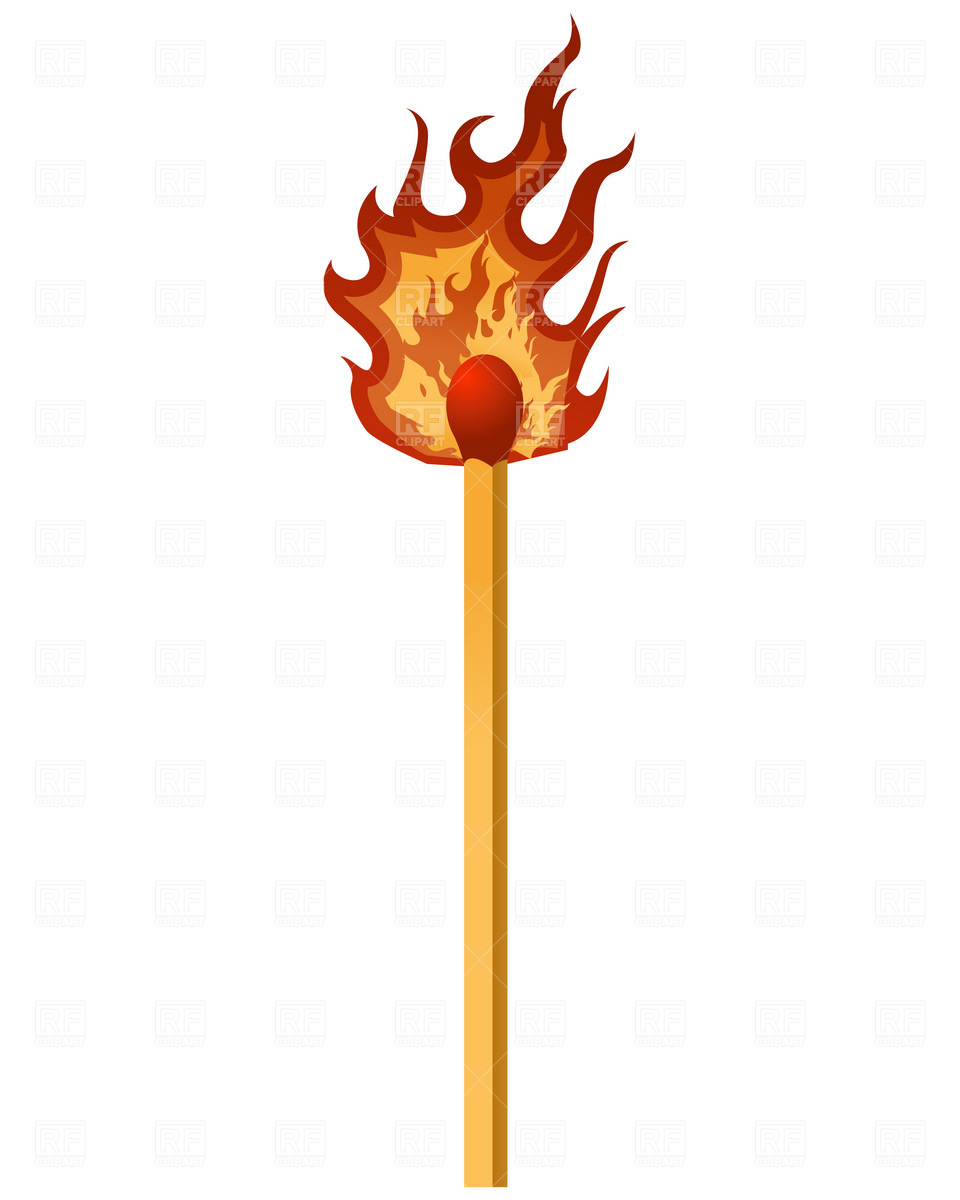 960x1200 Matches Clipart Burning Match