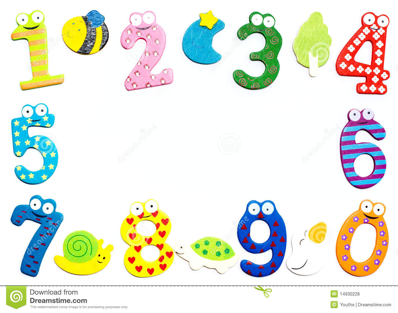 1300x1023 Numbers Border Clipart
