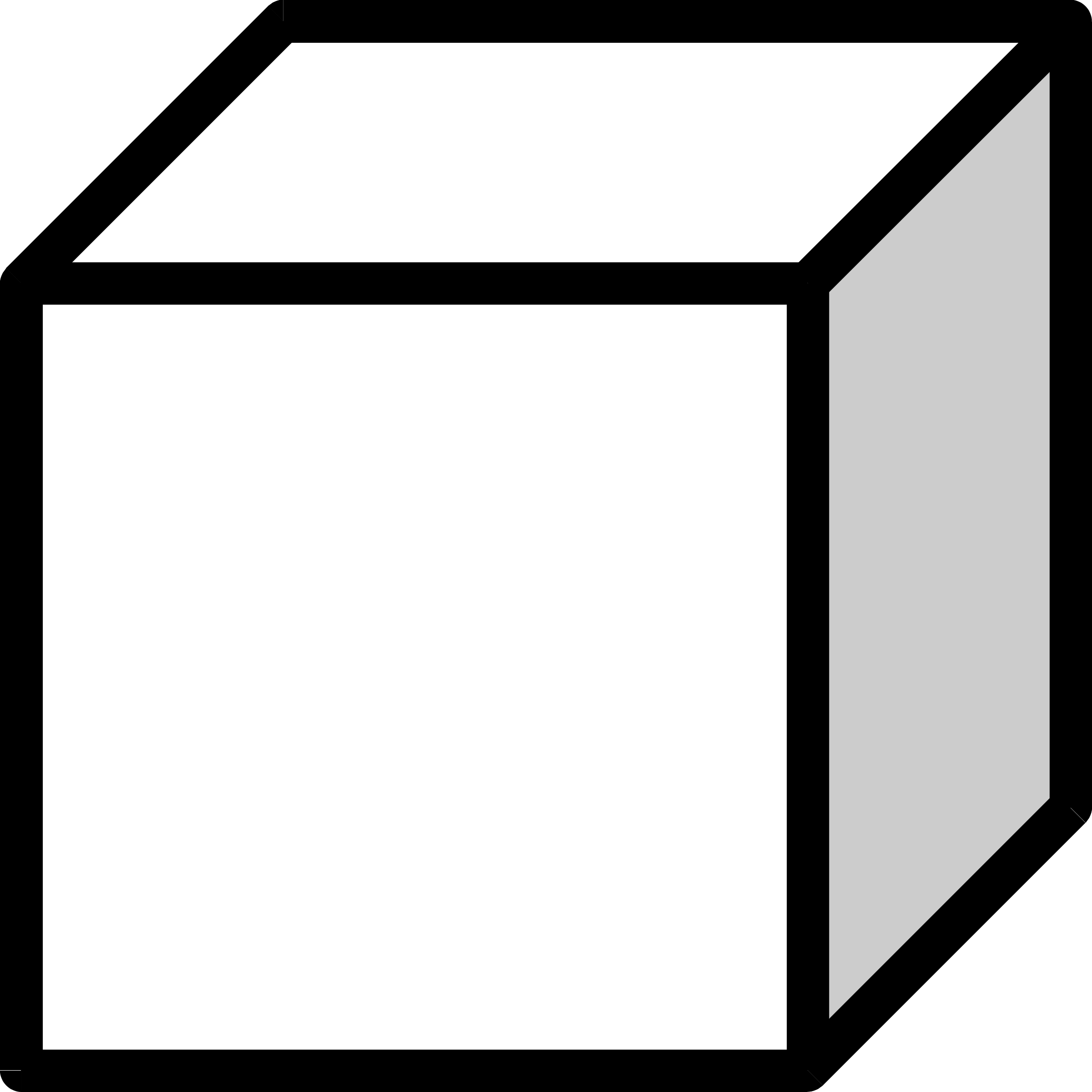 2400x2400 Cube Clipart Black And White