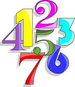 258x300 Numbers Clipart