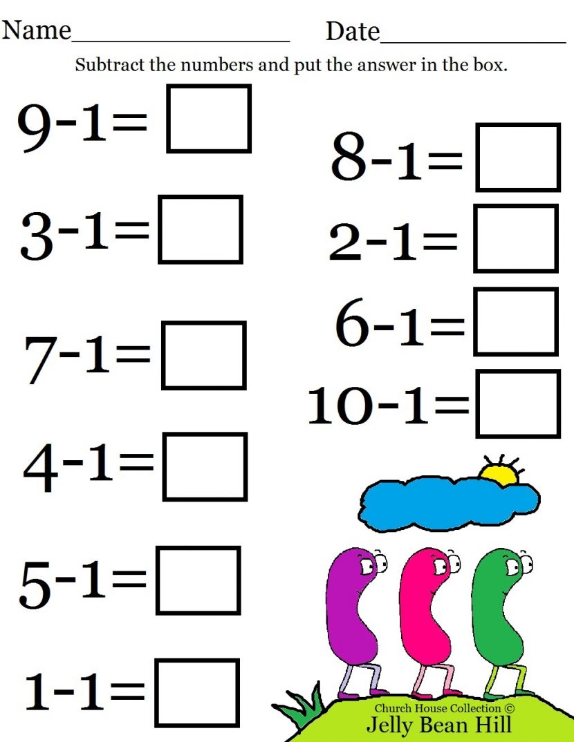 830x1074 Kids Under 7 Subtraction Worksheets Coloring 2nd Grade Subtrac