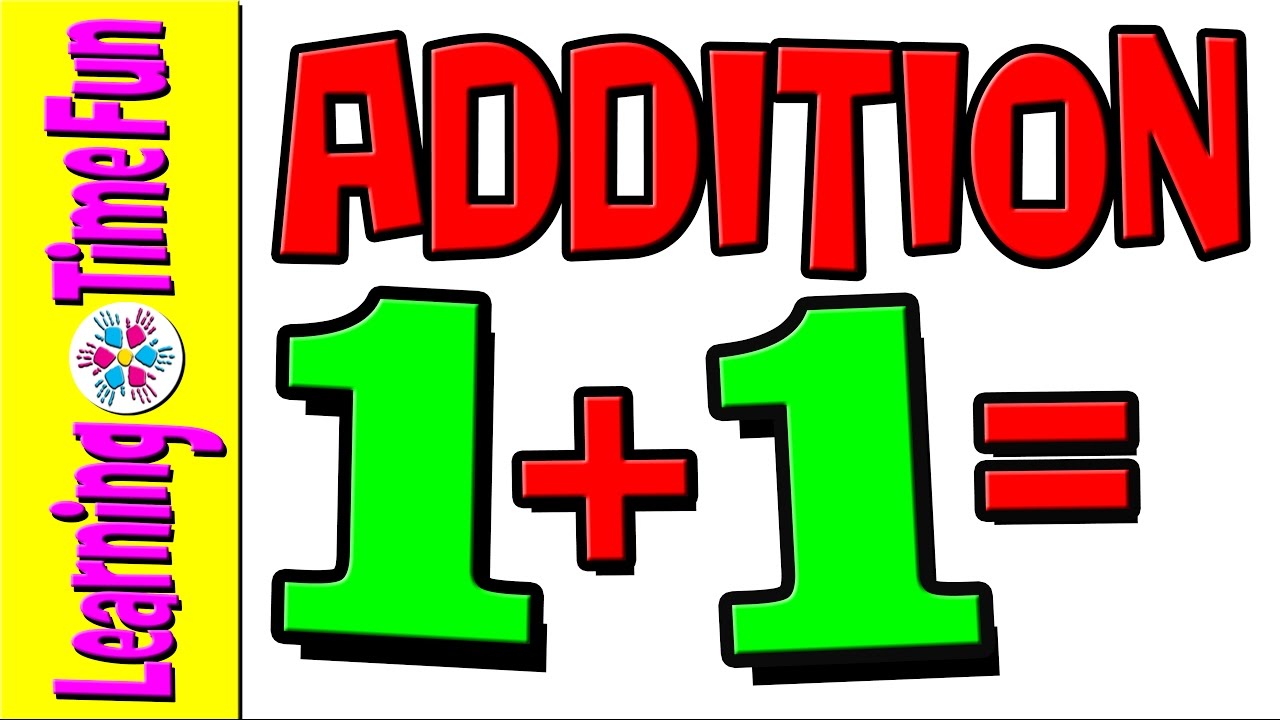1280x720 Addition Add Numbers By 1 Math For Kids Math Help Addition