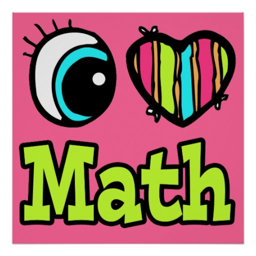 512x512 I Love Math Clip Art Cliparts