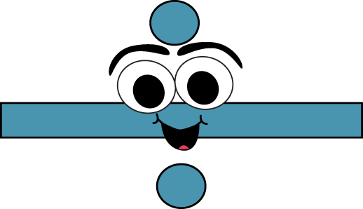 518x298 Math Division Symbol Clip Art