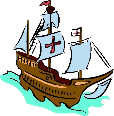 442x449 Ship Clipart Columbus Ship